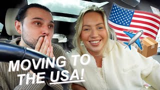 Surprise.. We're MOVING To AMERICA! image