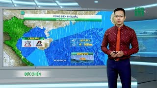 Thời Tiết Biển 04082019 Vịnh Bắc Bộ Có Mưa Dông Do Hoàn Lưu Của Bão Số 3 Vtc14