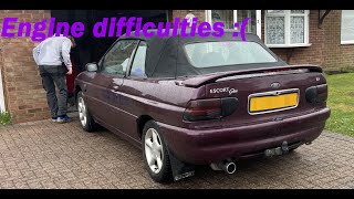 Swapping the engine in my Escort?! Ford Escort Mk6 1.8 Zetec engine swap.