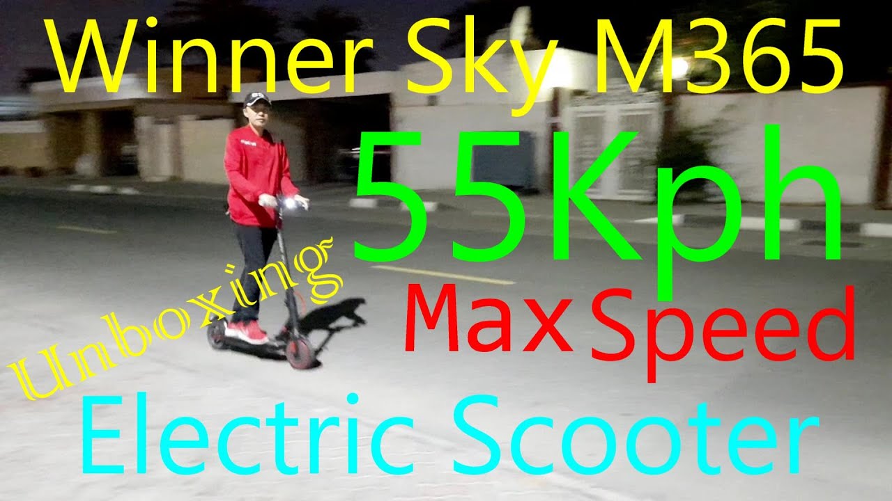 Winner Sky M365 Electric Scooter- Unboxing [ Vlogs ]