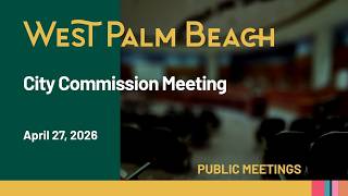 City Commission Meeting | April 27, 2026
