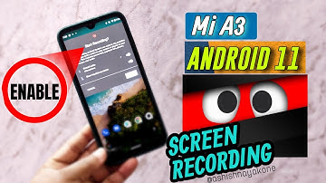 MI A3 | HOW TO ENABLE SCREEN RECORD FEATURES ON MI A3 AFTER ANDROID 11 UPDATE W/O ROOT 🔥🔥