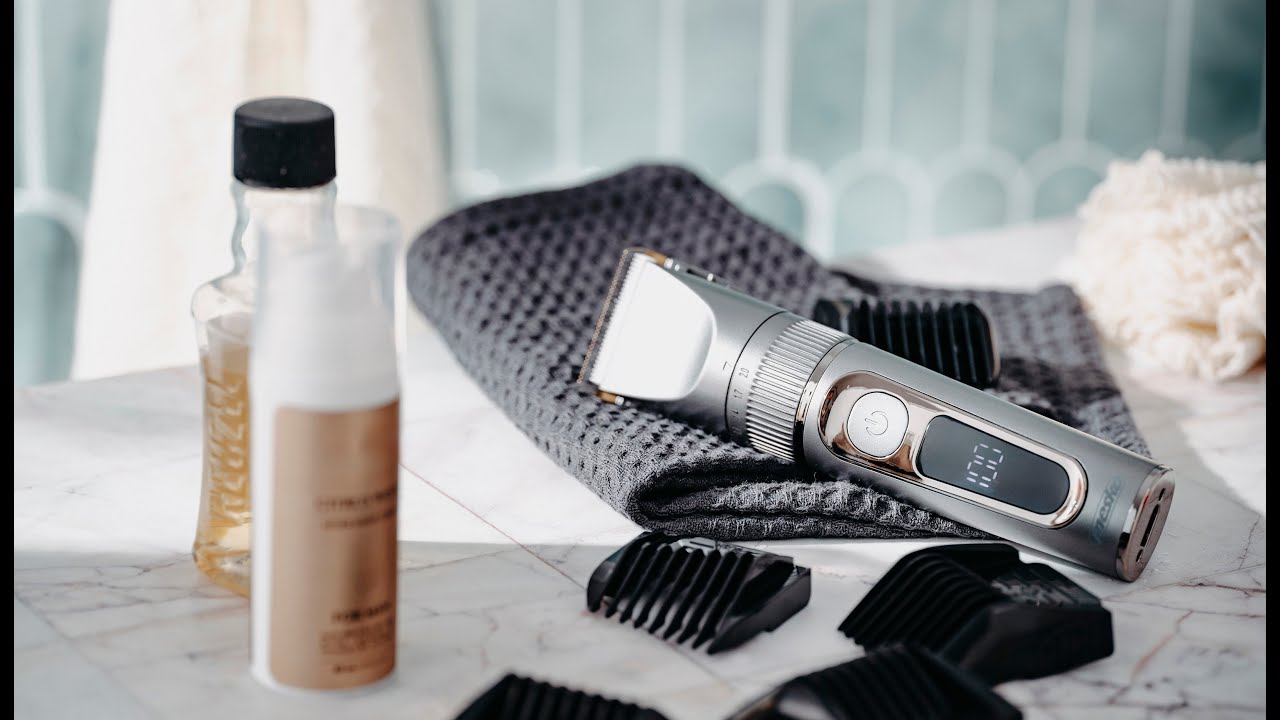 Mesko MS 2843 Hair Clipper | Waterproof IPX6, LCD Display, Titanium-Ceramic Blades & Turbo Mode!