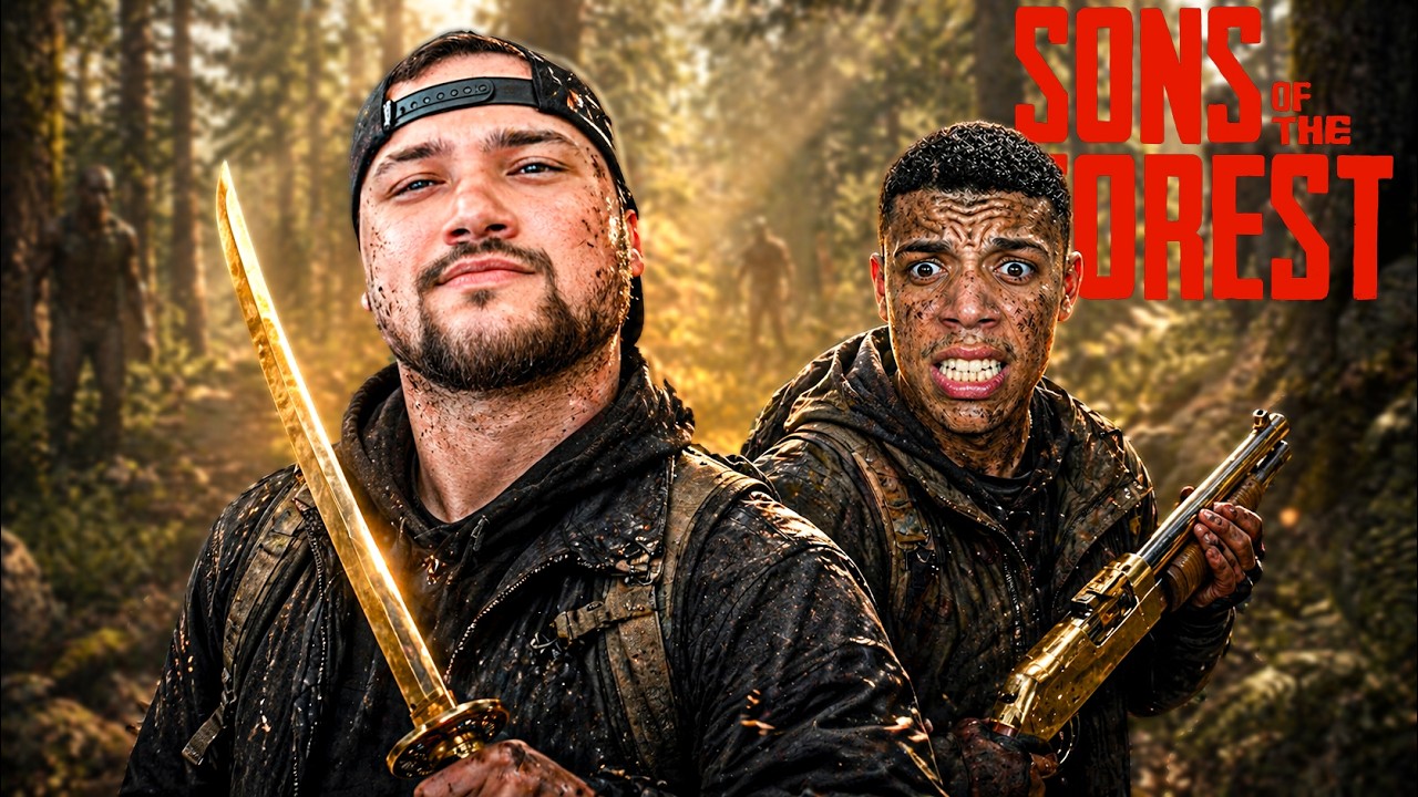 DIA 14 - Exploramos MUITO e Descobrimos ISSO - Sons of The forest - YouTube
