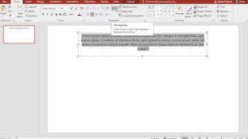 Microsoft PowerPoint - How to Align Text & Line Spacing