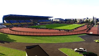 eFootball stadium. Tsentralnyi Polissya. Day-Fine and Day-Raine mode.