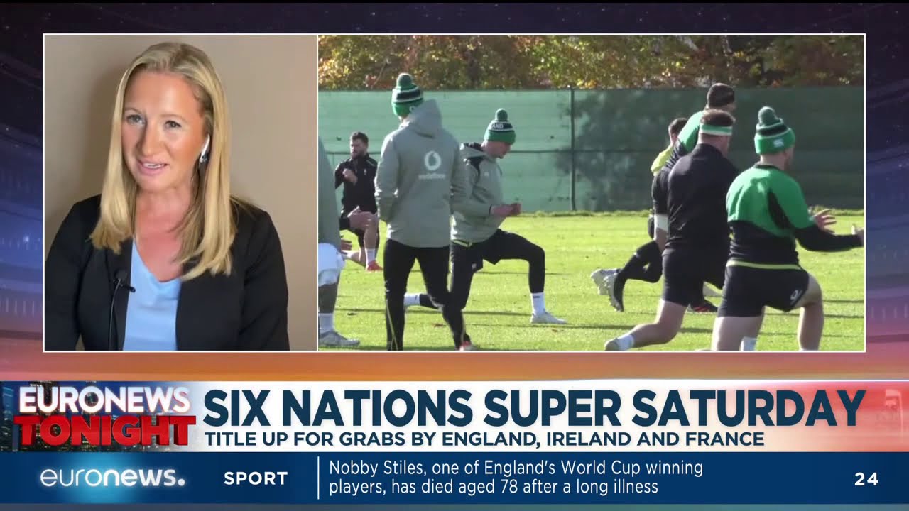 Six Nations Super Saturday Title up for grabs by England, Ireland and France