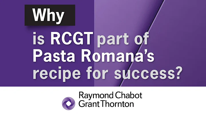 Why is RCGT part of Pasta Romanas recipe for succe...