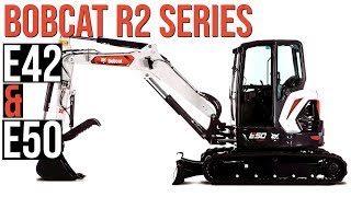 New R2 Series Bobcat E42, E50 excavators improve serviceability, overside digging + a new cab