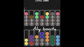 ball sort puzzle level 2885