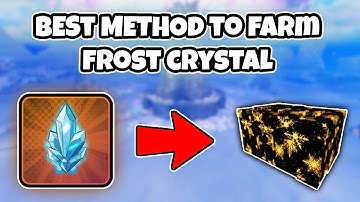 FASTEST Way to Farm Frost Crystals/Shiny Winter Crates (Anime Last Stand Roblox)