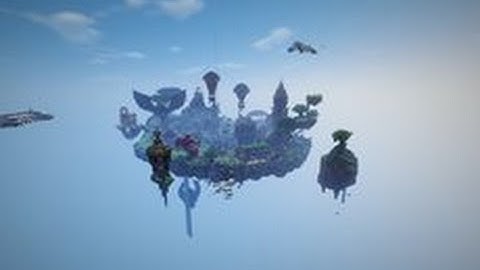 Minecraft Timelapse Floating Islands