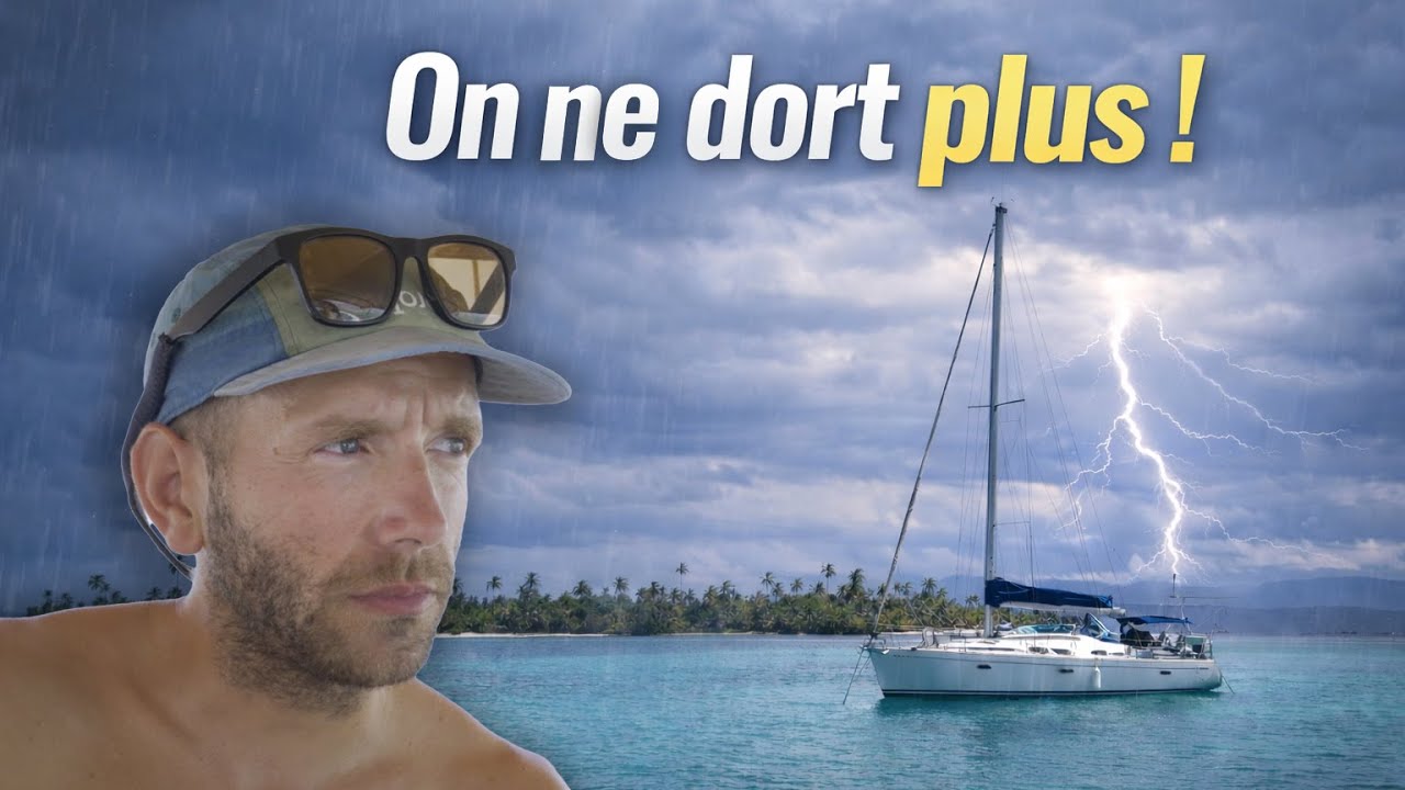 ⁣Orages violents aux San Blas ⚡️🌩️ | Dormir sous la foudre… sans assurance!