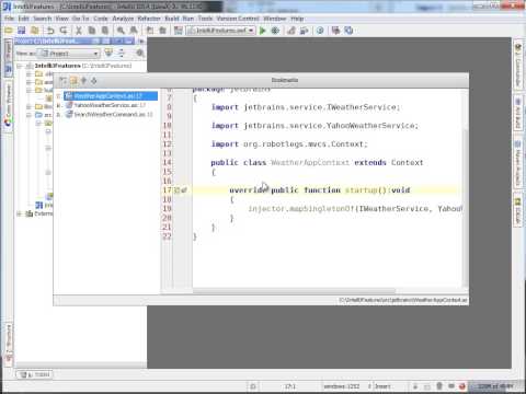 Bookmarks: Mnemonics (IntelliJ IDEA)