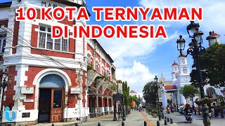 10 KOTA TERNYAMAN DI INDONESIA