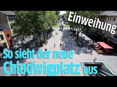 Köln Chlodwigplatz: Die Baustelle ist weg, neues Pflaster in der Südstadt eingeweiht
