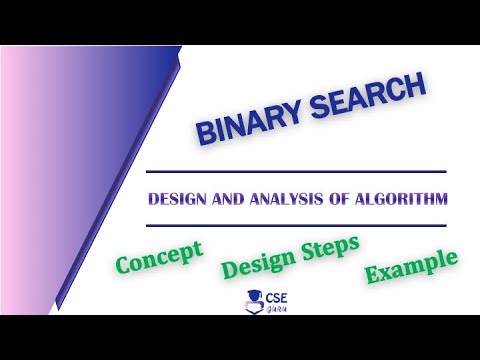 Binary Search General Method | Divide & Conquer Technique | Lec 30 ...