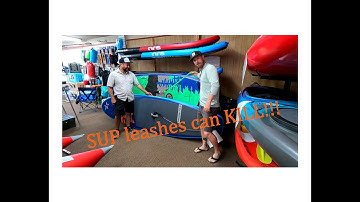 Just a Tip Tuesday- SUP leashes can KILL!!!