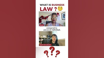 What Is Business Law? 🤔 #shorts #businesslaw