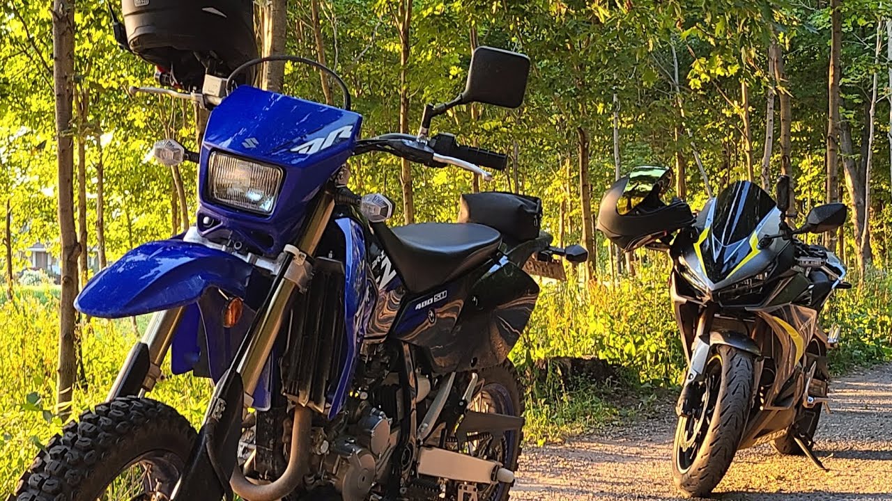 Une promenade à moto parmis tant d'autre, (2025) Avec mon pote 🍞!