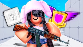 What RANK Can I Get Using ONLY DEFAULT LOADOUT In Roblox Rivals?