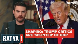 Opposition to Iran war is ‘fringe’ sentiment in GOP: Ben Shapiro | Batya!