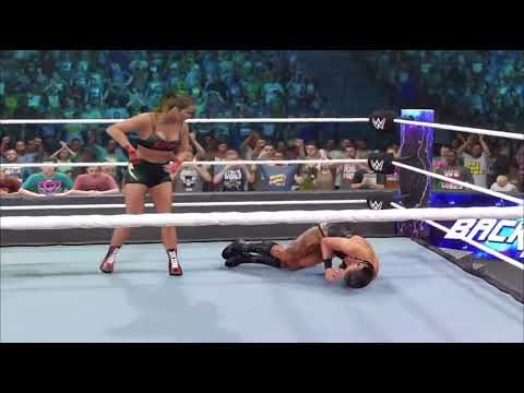FULL MATCH - Rhea Ripley vs. Ronda Rousey - Wrestlemania Backlash - YouTube