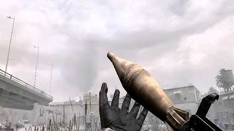 RPG-7 in Call of Duty4