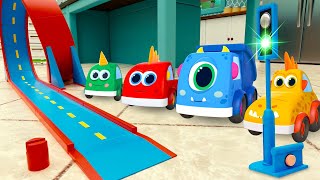 Sing With Mocas - Little Monster Cars! All The Best Nursery Rhymes For Kids & Kids Songs.