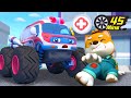 Super Ambulance Rescue Team | Monster Cars | Car Cartoon | Kids Song | BabyBus - Cars World