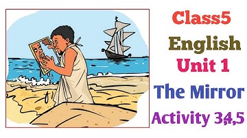Class5/English / Unit 1/The Mirror / Activity 3,4,5/ Teaching With Mentoring /State Kerala Syllabus