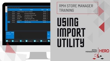 RMH Manager- using Import Utility