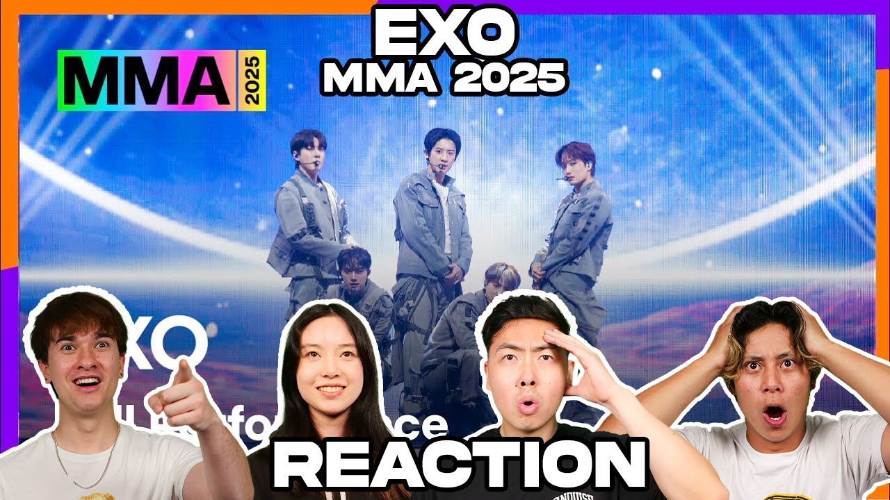 EXO MMA 2025 REACTION!