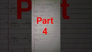 #Limits and derivatives#Part 4#Short video