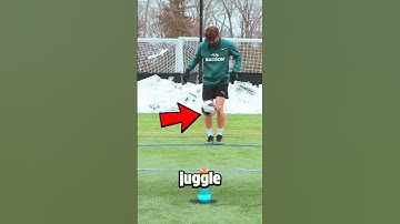 How to juggle a soccer ball 🤔