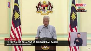 Pelajar pulang ke Sabah jalani swab test