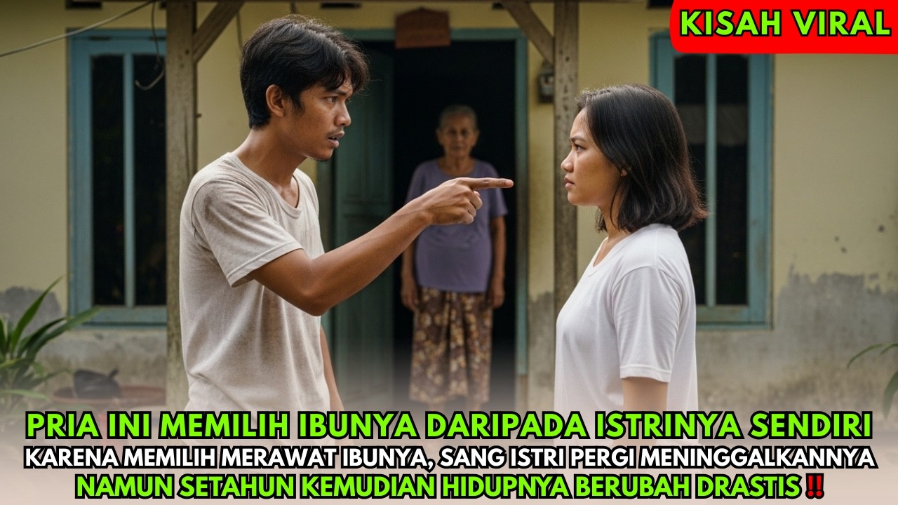 Suami Memilih Ibunya, Istrinya Pergi.. Endingnya Bikin Menyesal‼️