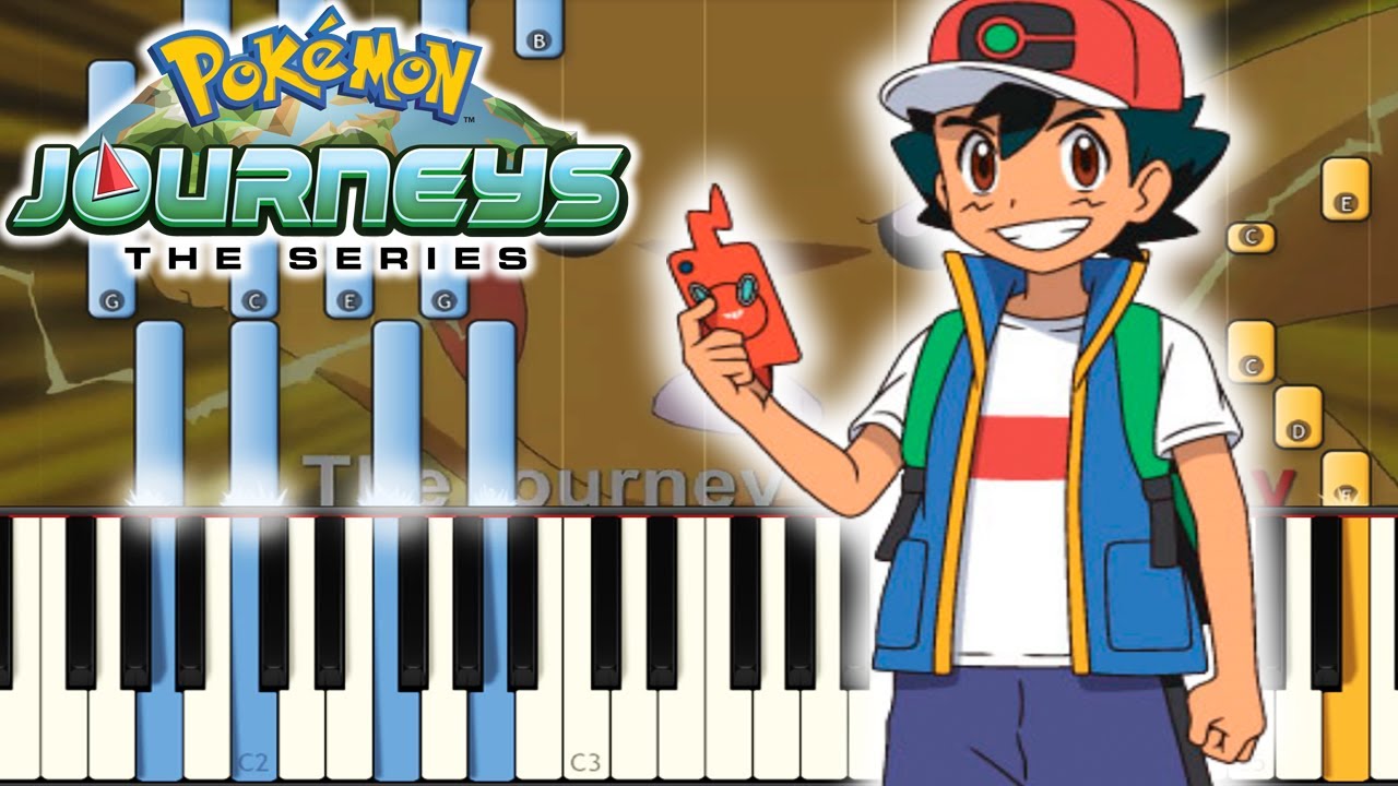 Pokemon Journeys Opening Theme on Piano