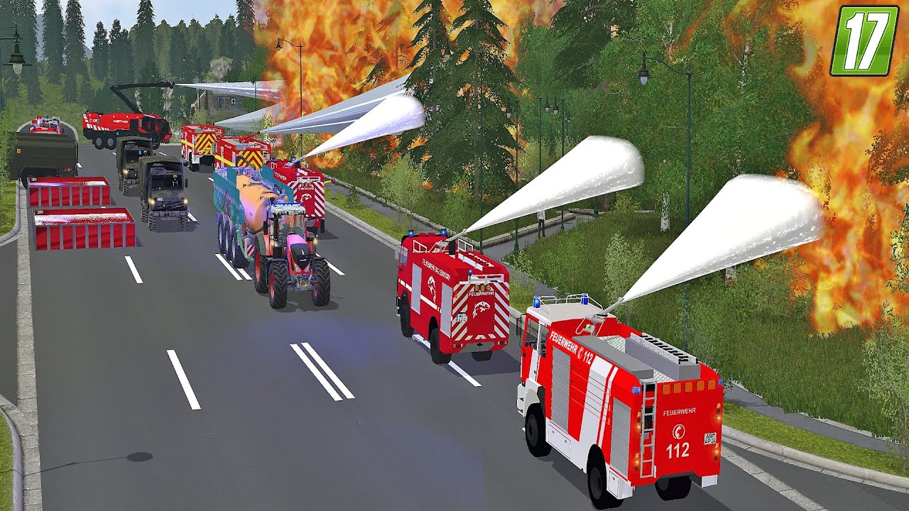 LS17 - XXL Waldbrand: Panik in der Stadt 🔥