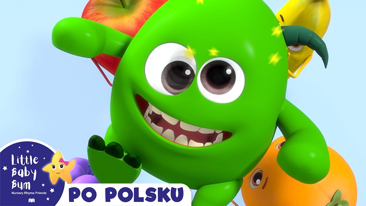 Jedz owoce! | Little Baby Bum po polsku | Piosenki i bajki dla dzieci