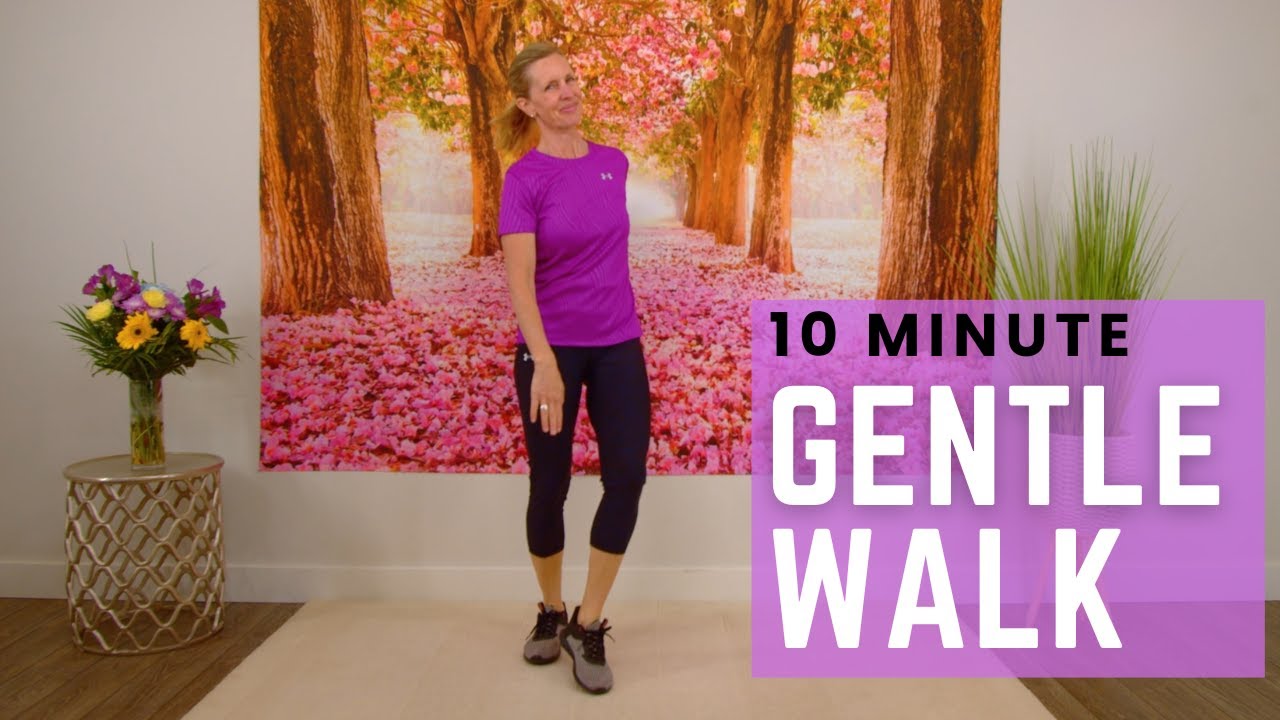 10 Minute Gentle Cardio Workout at Home for Seniors and Beginners