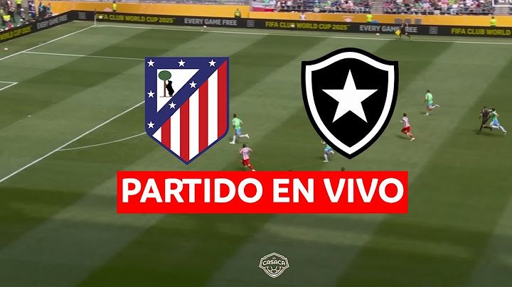 🚨 ATLÉTICO DE MADRID vs BOTAFOGO EN VIVO 🔥Mundial de Clubes 2025🏆