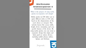 Web development interview question-8 | html css | #html #css #shortvideo #shorts #viral #viralshorts