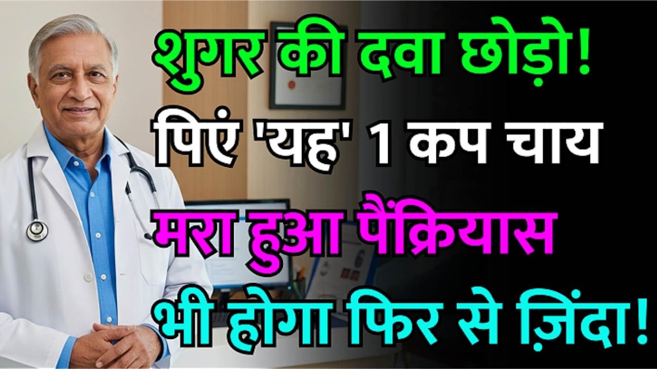 डायबिटीज़ की दवा से भी ज़्यादा असरदार है यह 'चाय', सुबह खाली पेट पिएं, पेट और शुगर कंट्रोल में रहेगा।
