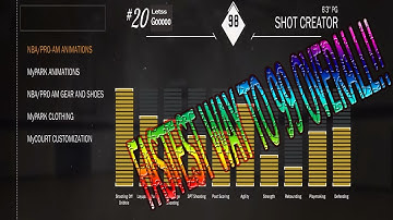 FASTEST WAY TO 99OVR IN NBA2K17 MYCAREER | HOW TO GET ATTRIBUTE UPGRADES FAST!