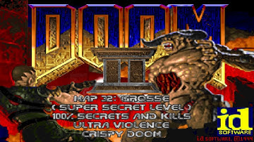 Doom 2: Hell on Earth - Map 32: Grosse (super secret level) (100%) Ultra Violence [Crispy Doom]