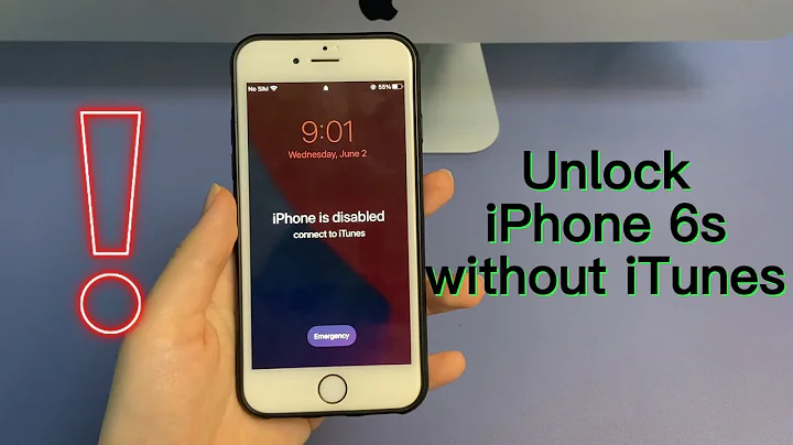 How to Unlock Disabled iPhone 6s without iTunes or Passcode
