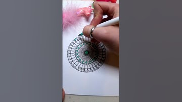 Amazing Spirograph drawing artwork ever #shorts #shortswithcamilla