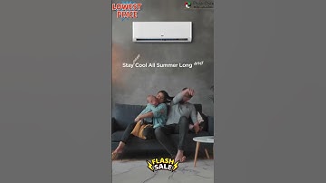 Stay cool and comfortable with TCL Air Conditioners #SummerReady #SplitAC #ACDeals #ApplianceSale