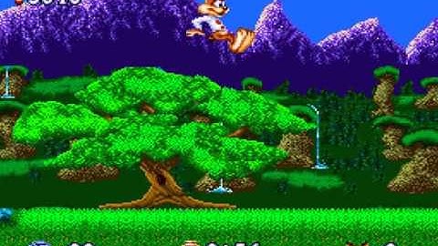 Bubsy in Claws Encounters of the Furred Kind SNES